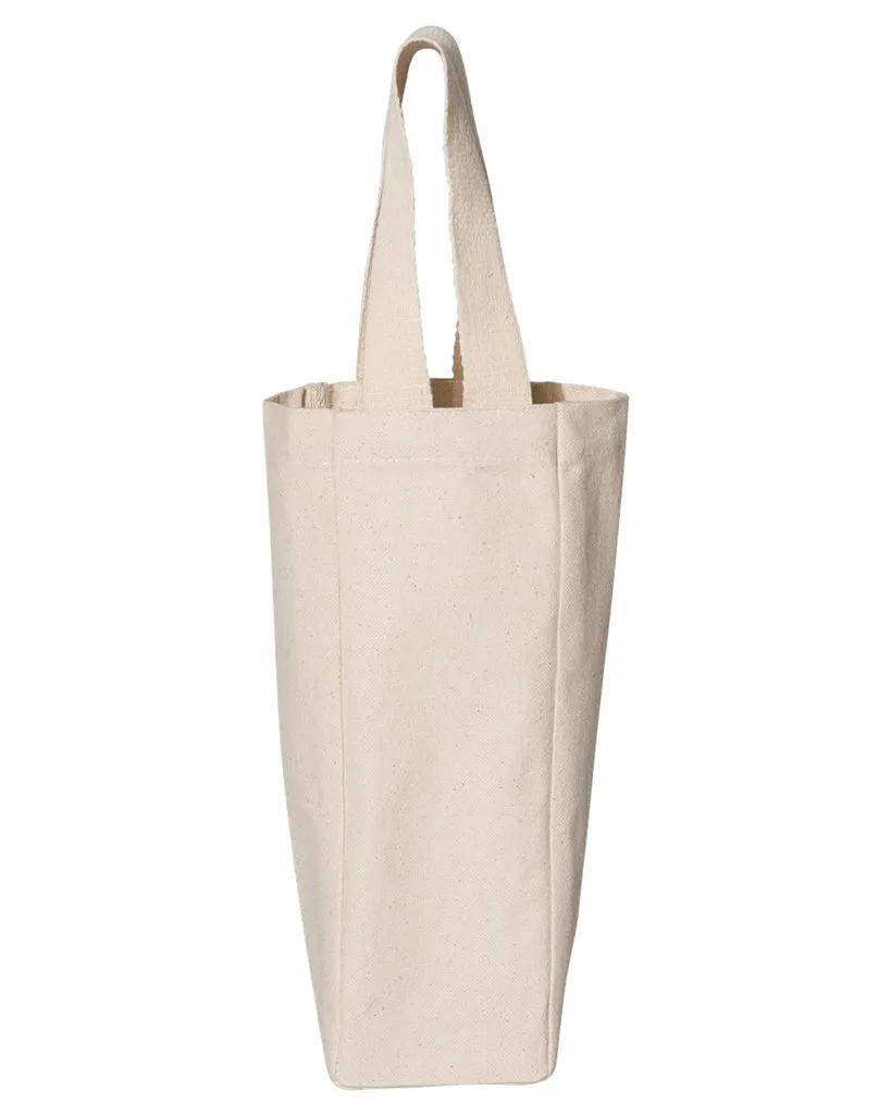 12 ct Canvas Single Wine Tote Bag-By Dozen