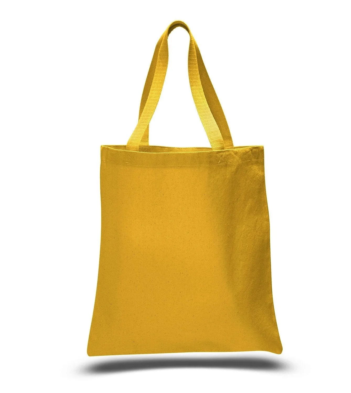 12 ct High Quality Promotional 100% Canvas Tote Bags - By Dozen