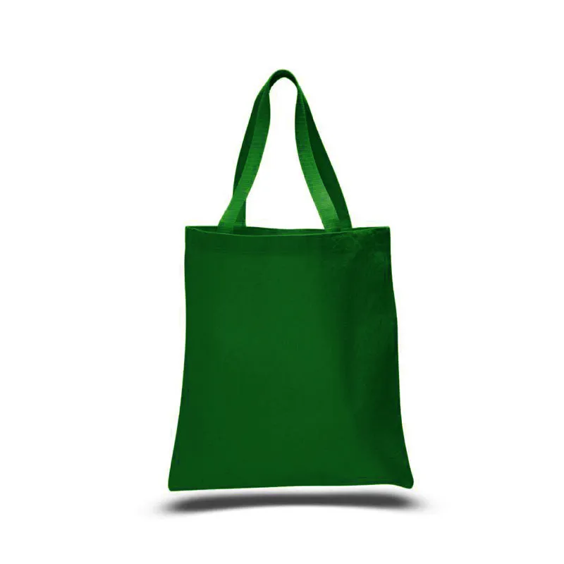 12 ct High Quality Promotional 100% Canvas Tote Bags - By Dozen