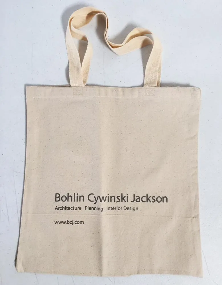 12 ct High Quality Promotional 100% Canvas Tote Bags - By Dozen