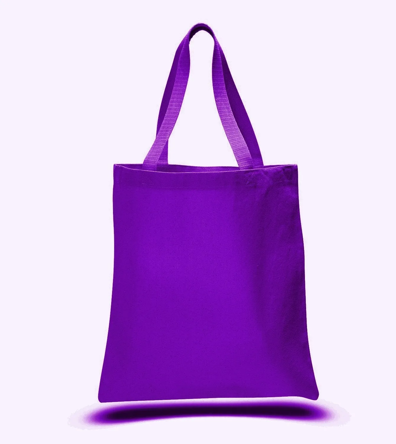 12 ct High Quality Promotional 100% Canvas Tote Bags - By Dozen