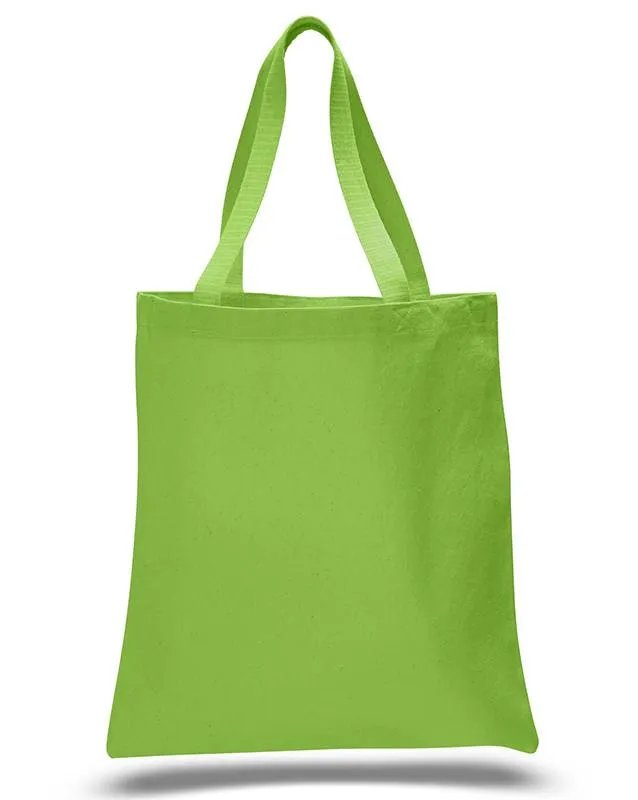 12 ct High Quality Promotional 100% Canvas Tote Bags - By Dozen