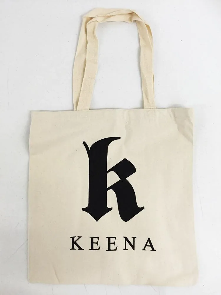 12 ct High Quality Promotional 100% Canvas Tote Bags - By Dozen