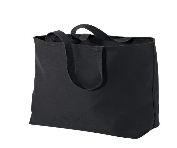 12 ct Oversized Jumbo 100% Twill Cotton Tote Bag - By Dozen