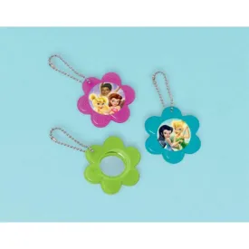 12 Pack Tinker Bell Flower Mirror Keychains