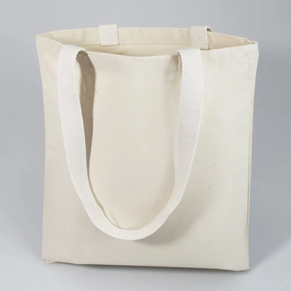 144 ct Economical Canvas Convention Tote Bag with Web Handles - TB204T - By Case