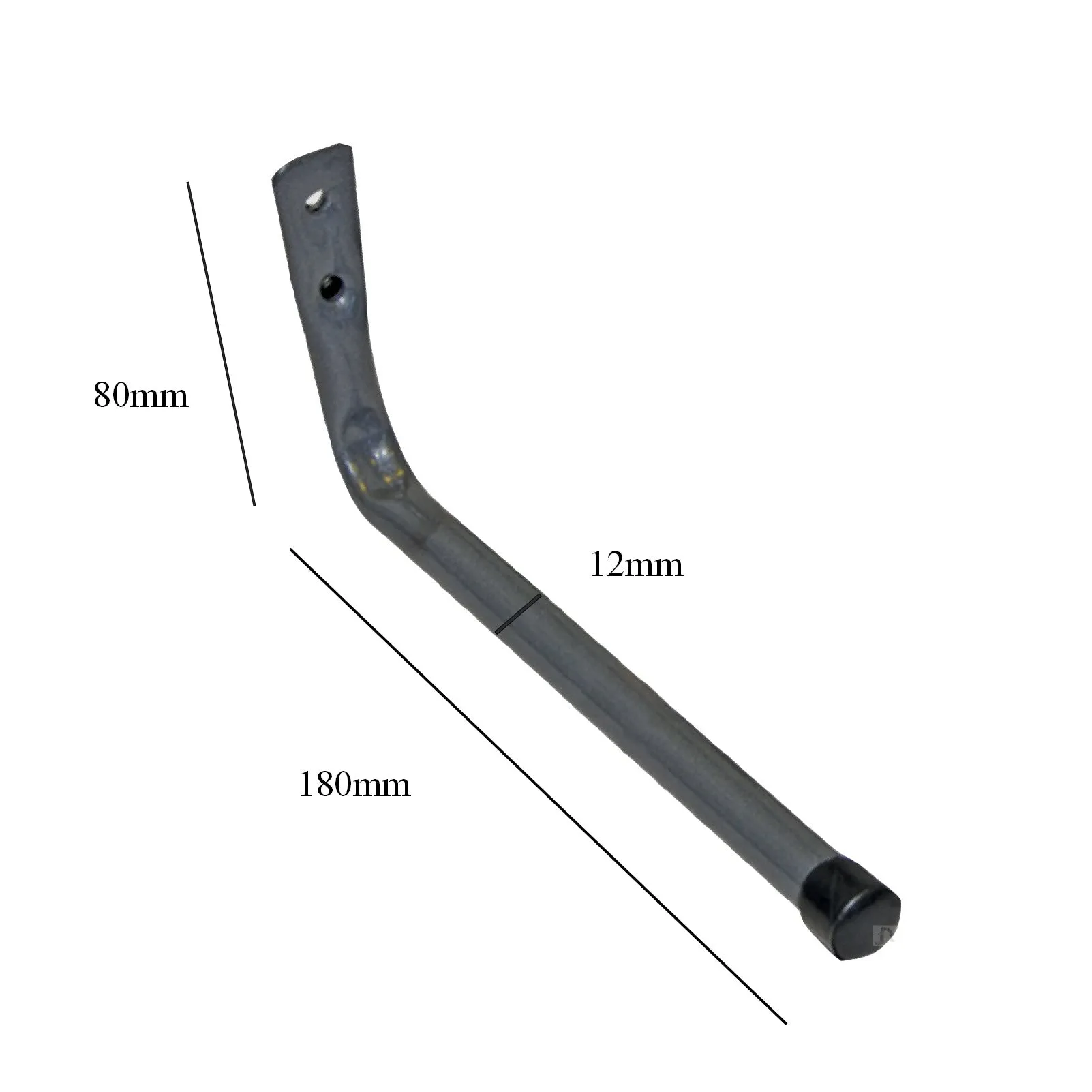 2 x Wall Mounted 180mm Utility Storage Arms