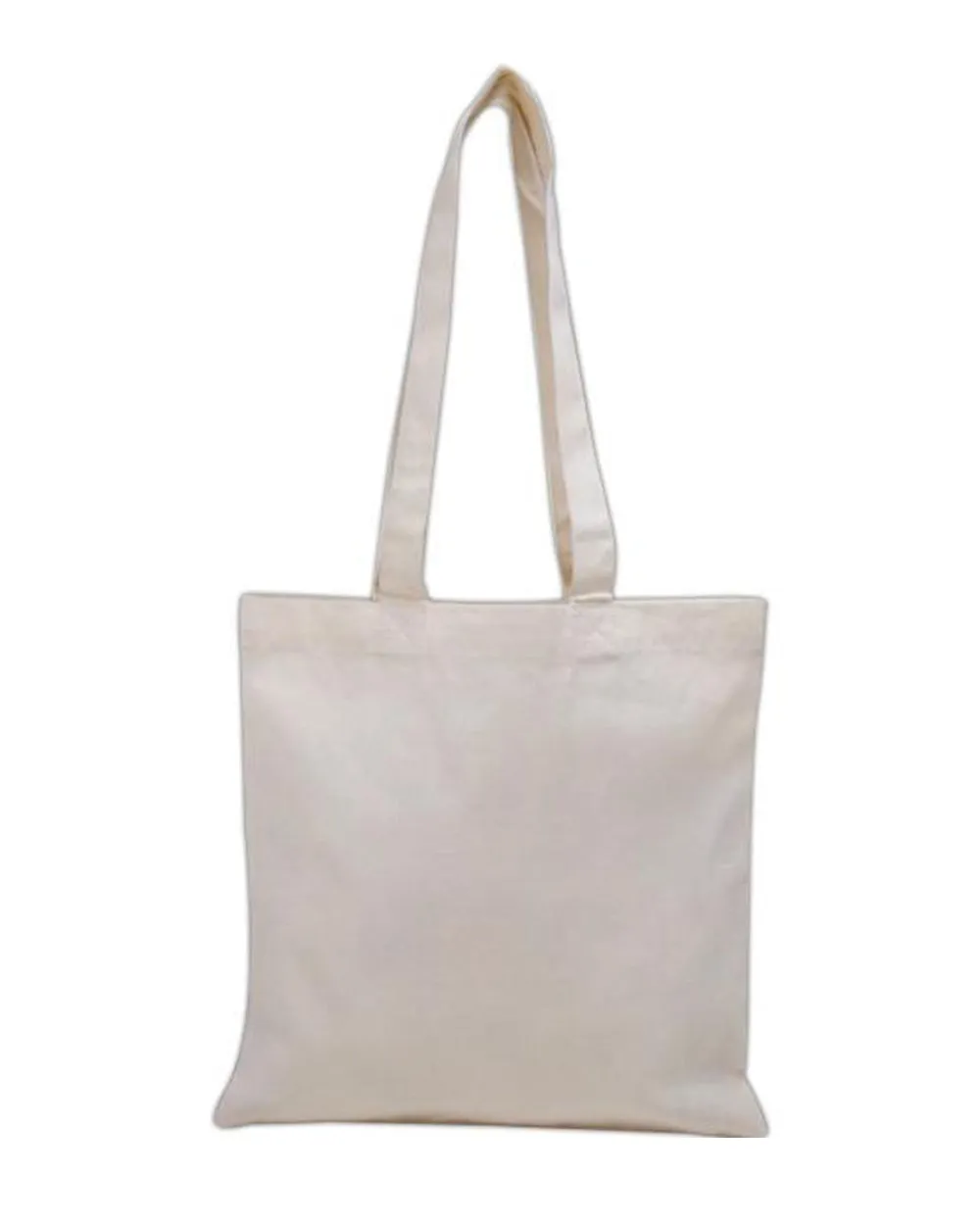 240 ct Over the Shoulder 26" Long Handle Cotton Tote Bags - By Case