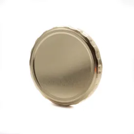 45mm Metal Twist On Gold Lid