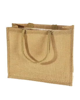 6 ct Large Burlap Shopping Bags / Reusable Jute Totes - By Bundle