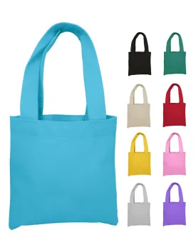 6" MINI Non Woven Tote Bag / Colorful Kids Party Gift Bags - NTB6