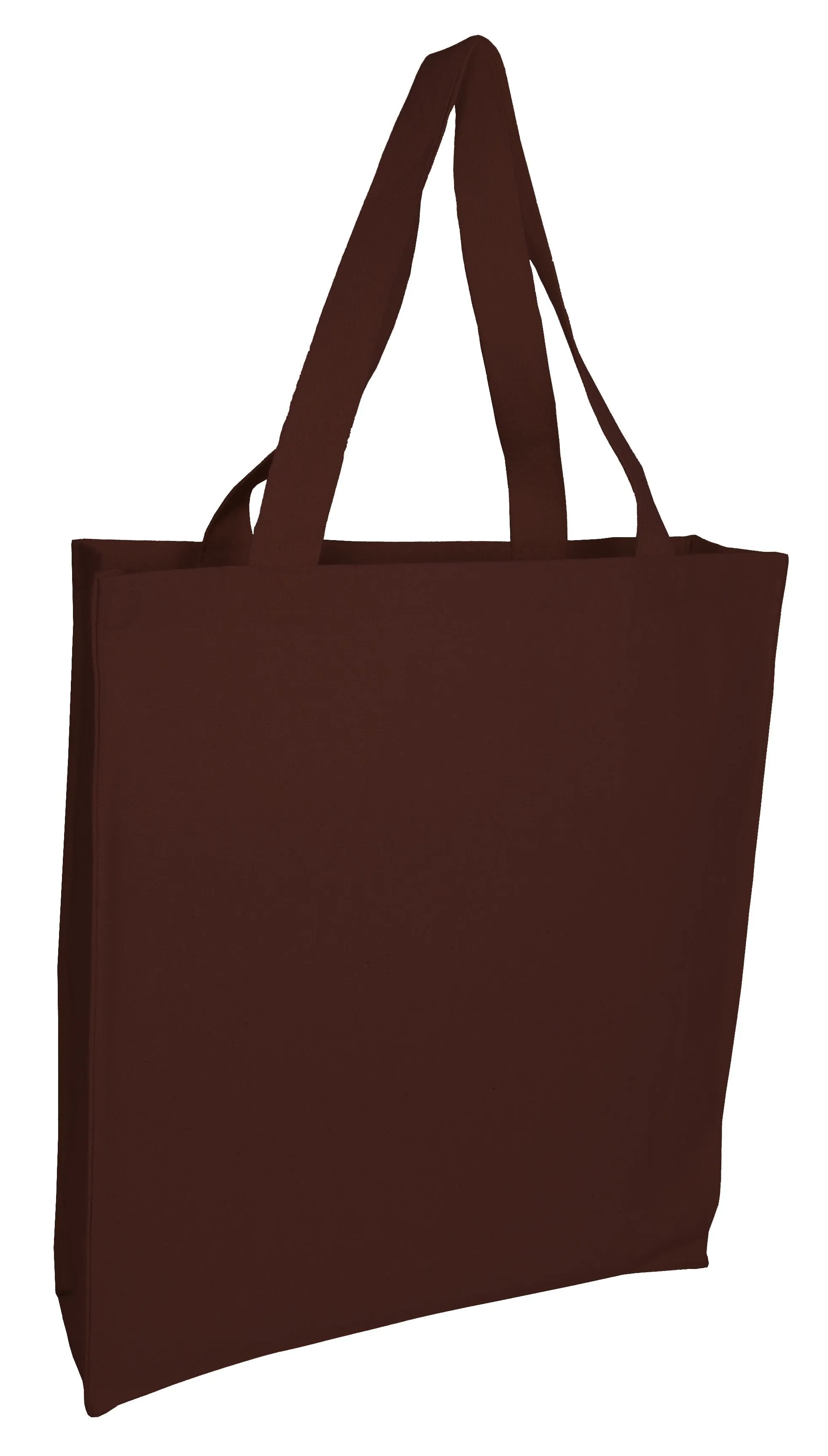 96 ct Heavy Canvas Wholesale Tote bags With Full Gusset - By Case