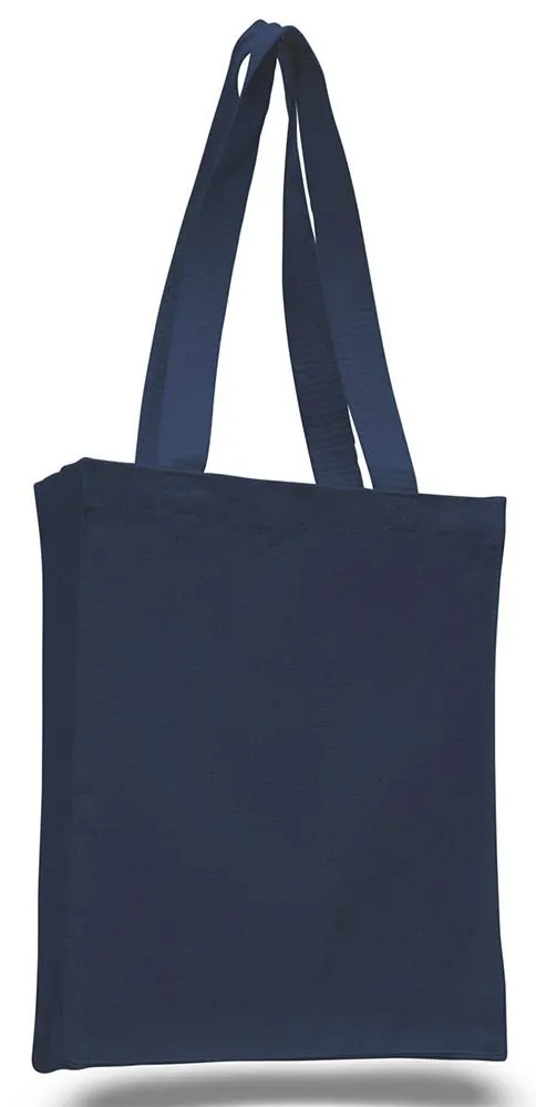 Affordable Canvas Tote Bag / Book Bag with Gusset - TF220