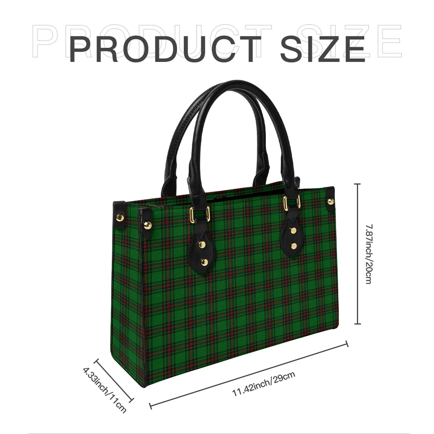 Anstruther Tartan Leather Bag