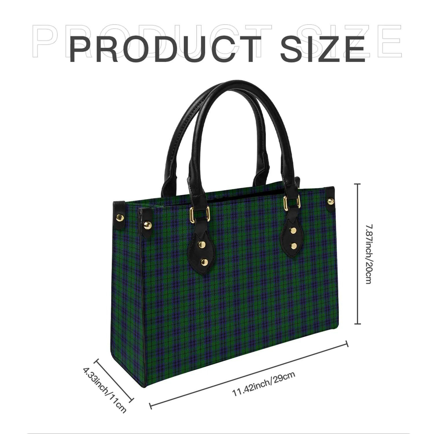 Austin Tartan Leather Bag