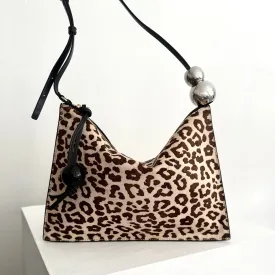 Babalon Rectangle Leopard Shoulder Bag