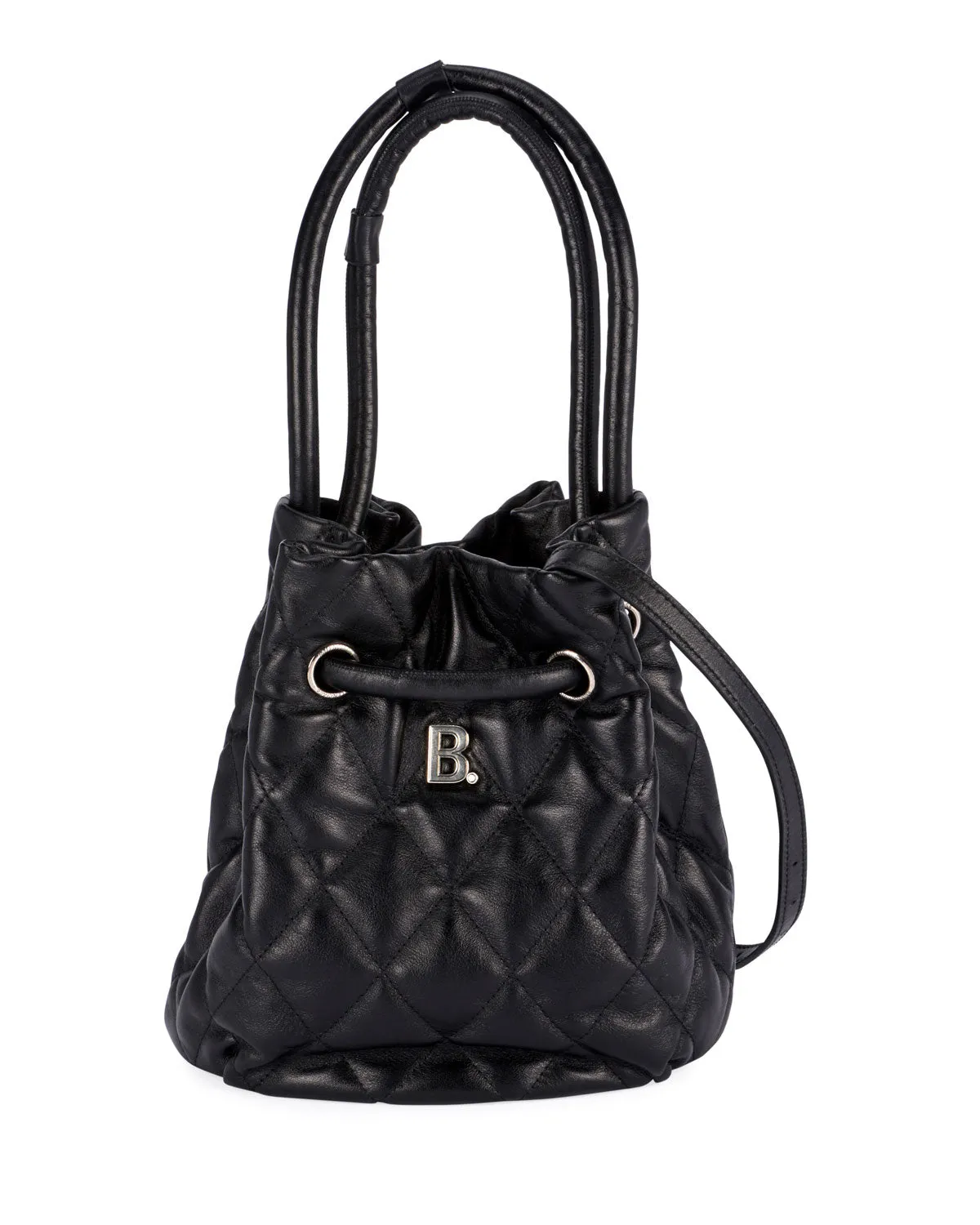 Balenciaga B Quilted Bucket Bag