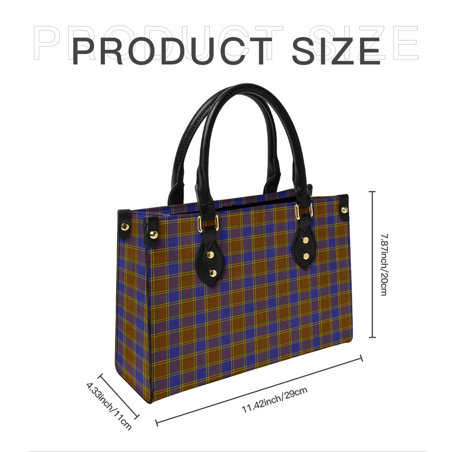 Balfour Tartan Leather Bag