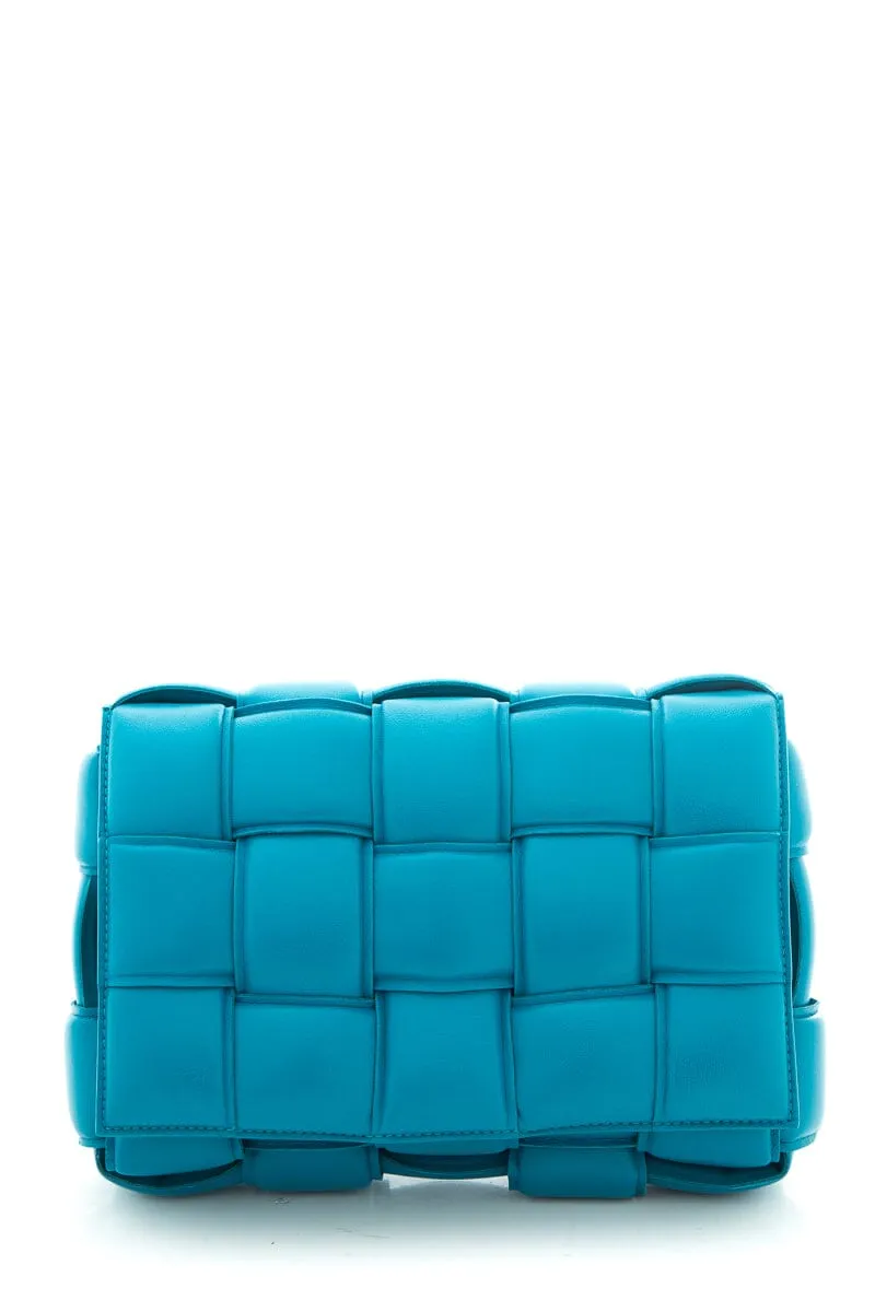 Bottega Veneta Blue Casette Cross-Body