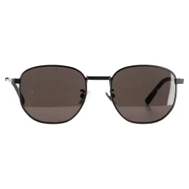 Bottega Veneta BV 1160SA Tinted Sunglasses in Black Metal