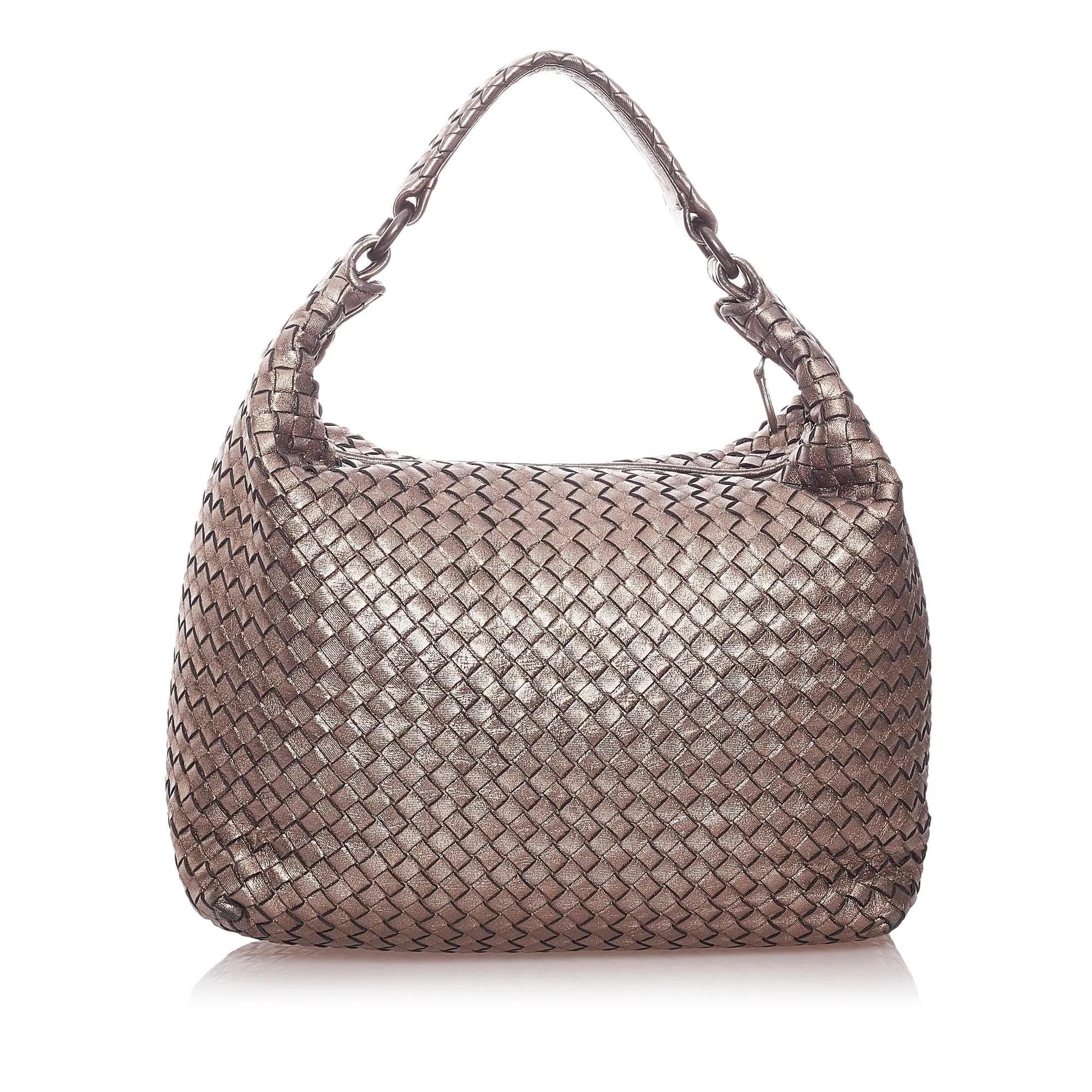 Bottega Veneta Intrecciato Leather Shoulder Bag (SHG-29105)