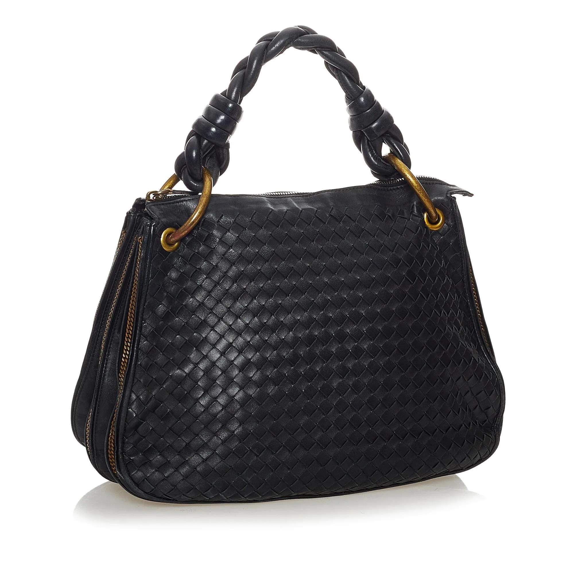 Bottega Veneta Intrecciato Leather Tote Bag (SHG-28167)