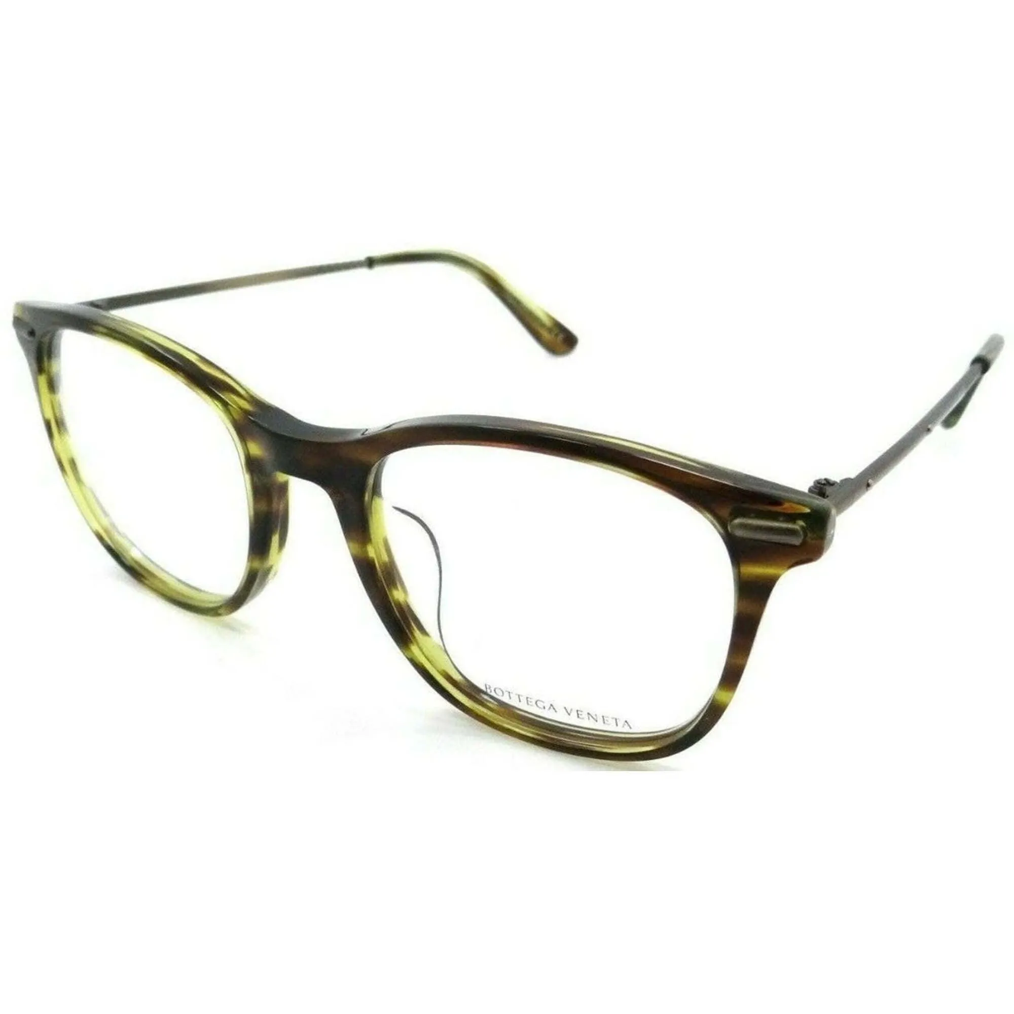 Bottega Veneta Men's Eyeglasses - Square Frame Demo Lens | BOTTEGA VENETA BV0033OA 003