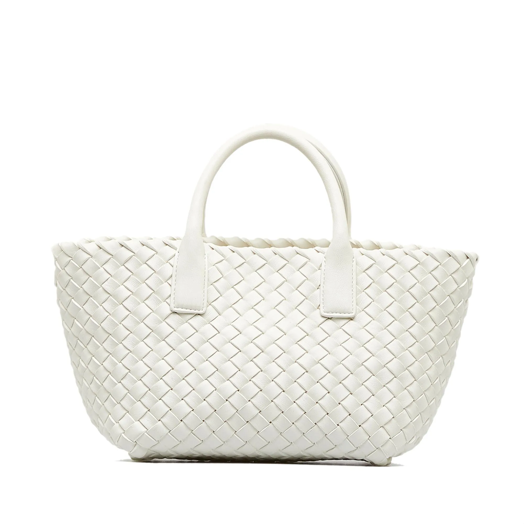 Bottega Veneta Mini Intrecciato Cabat (SHG-R0R5wG)