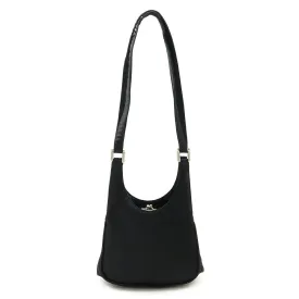 Bottega Veneta Satin Tote Bag Black