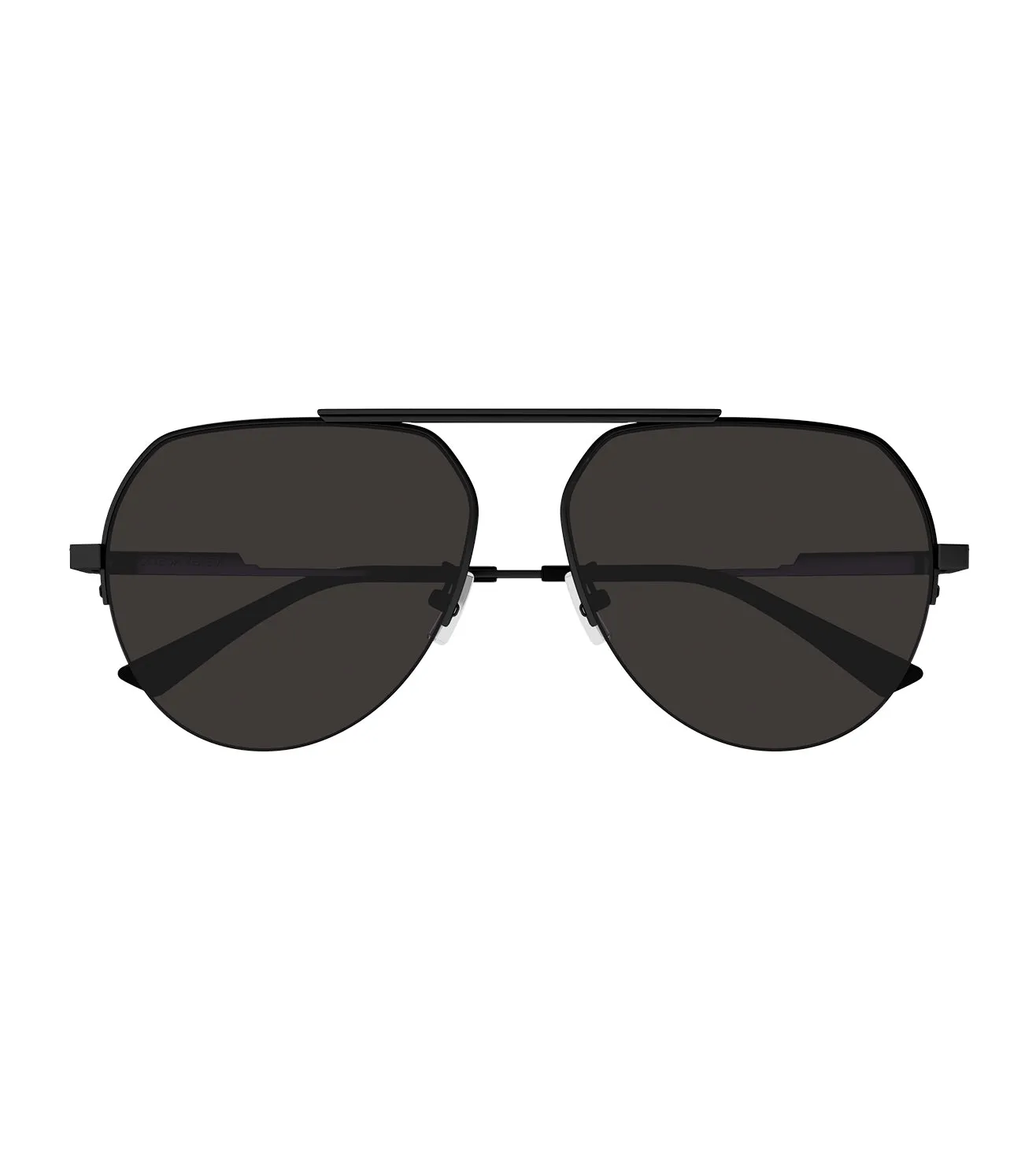 Bottega Veneta Unisex Grey Aviator Sunglass