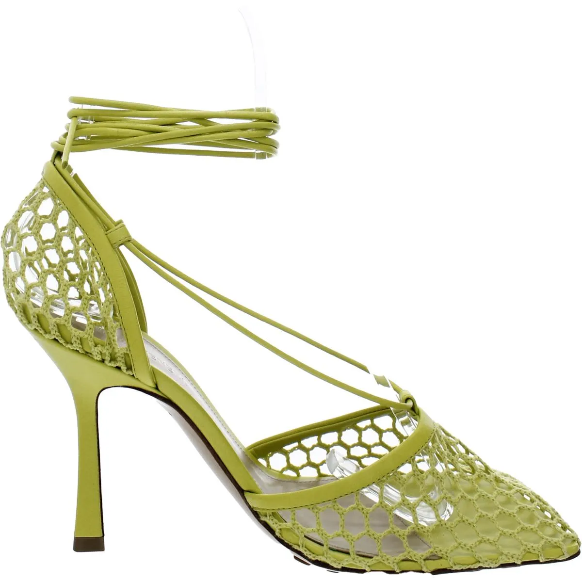 Bottega Veneta Womens Leather Caged Heels