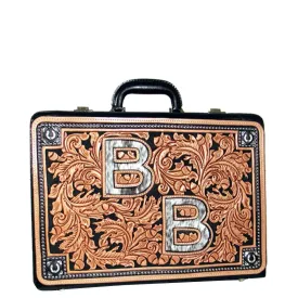 BRIEFCASE08 - Acorn Tooled Briefcase