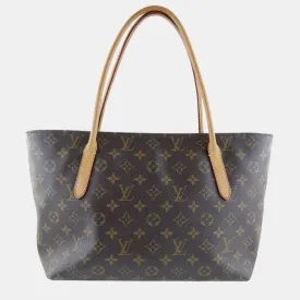 Brown Monogram Canvas Raspail PM Tote Bag