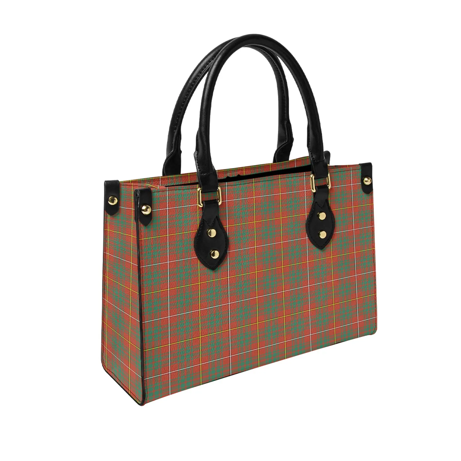 Bruce Ancient Tartan Leather Bag