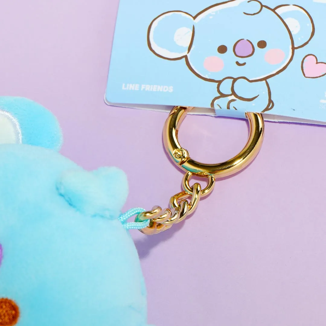 BT21 Baby Plushie Reel Key Holder - KOYA