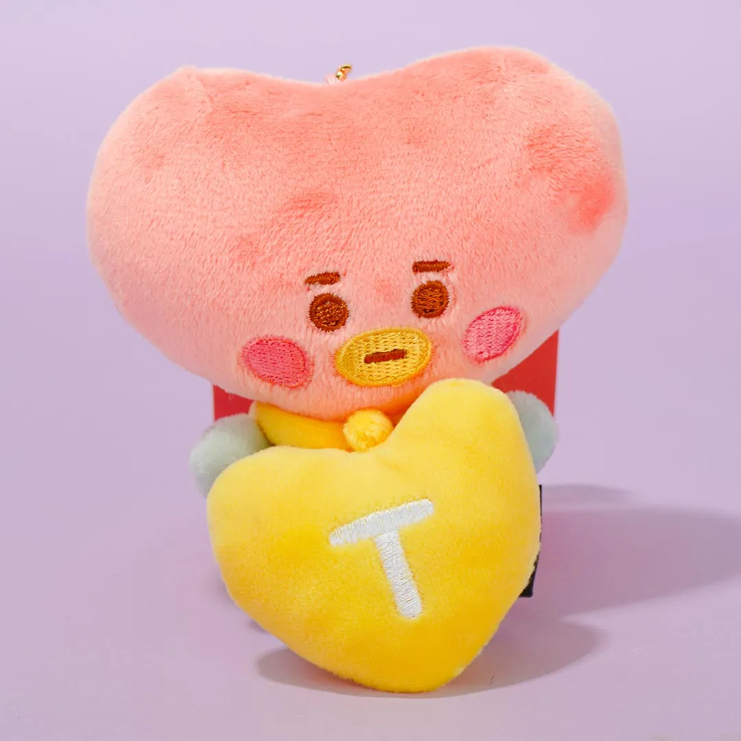 BT21 Baby Plushie Reel Key Holder - TATA