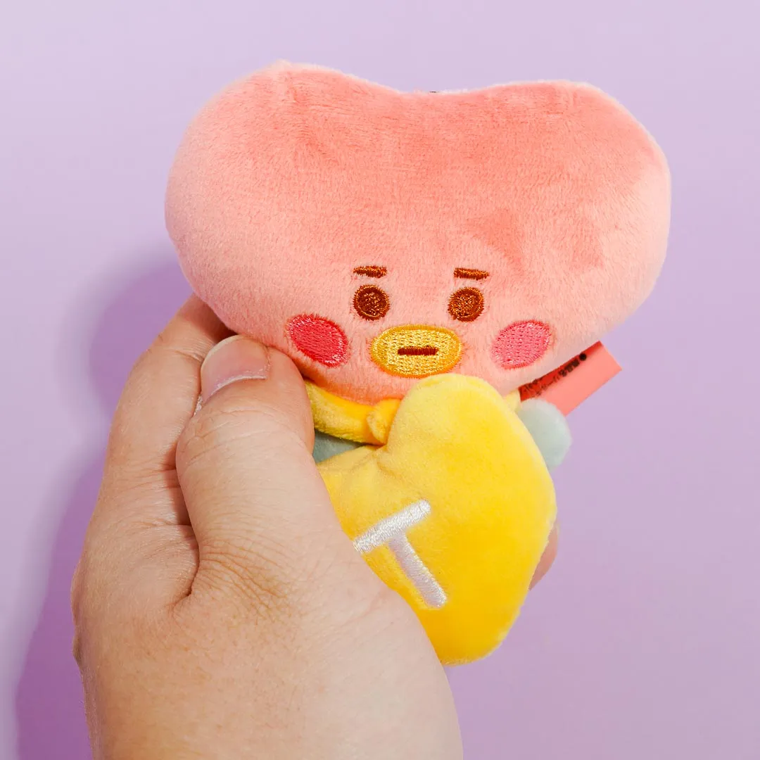 BT21 Baby Plushie Reel Key Holder - TATA