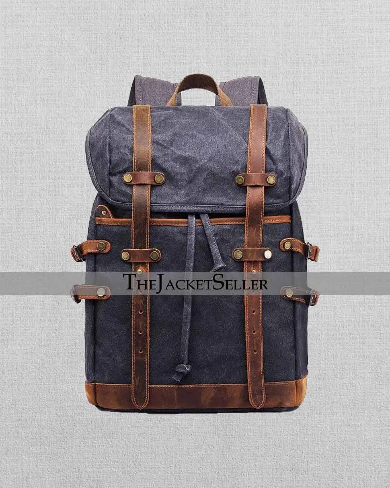 Canvas Backpack | Travel Backpack | Hiking Rucksack College Backpack