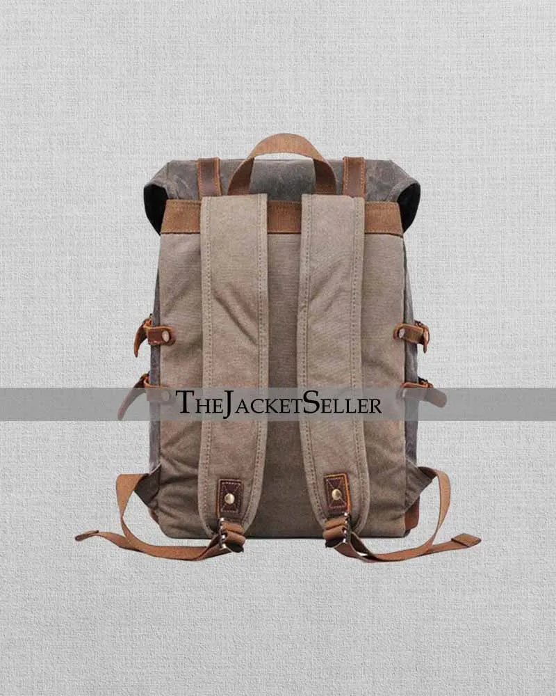 Canvas Backpack | Travel Backpack | Hiking Rucksack College Backpack