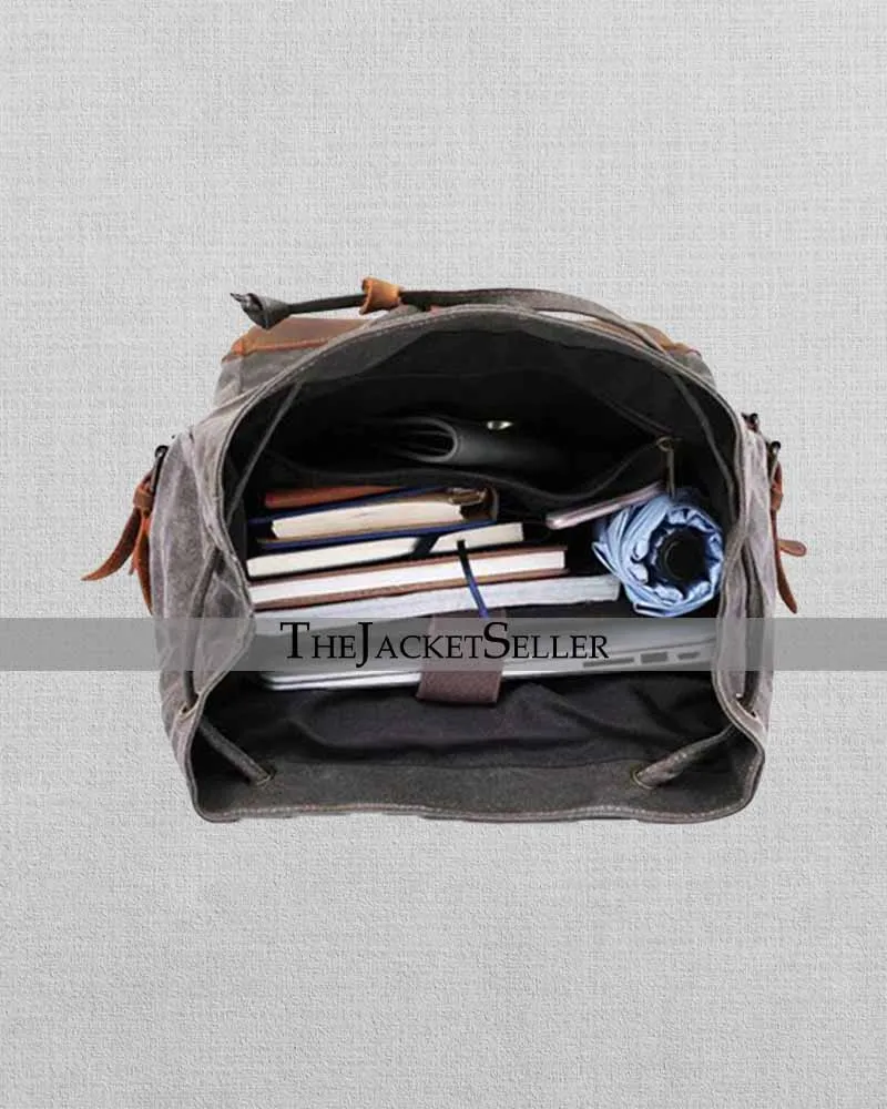 Canvas Backpack | Travel Backpack | Hiking Rucksack College Backpack