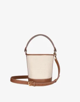 Canvas Mini Bucket Bag