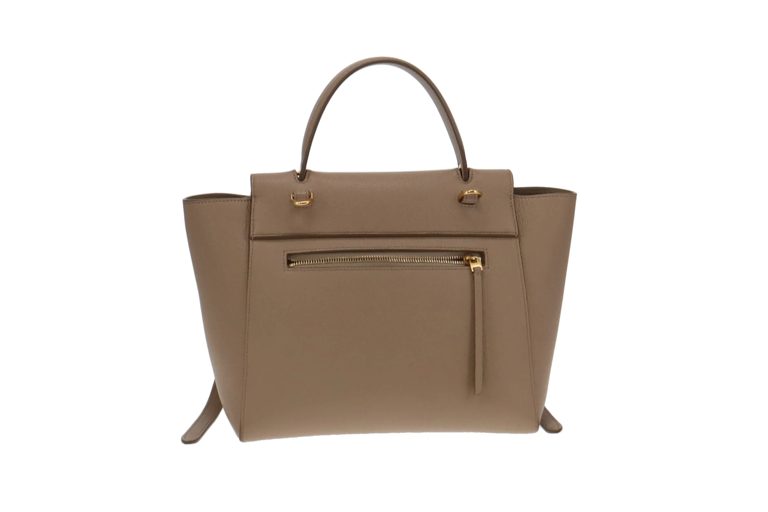 Celine Belt Bag Mini Dune In Grained Calfskin