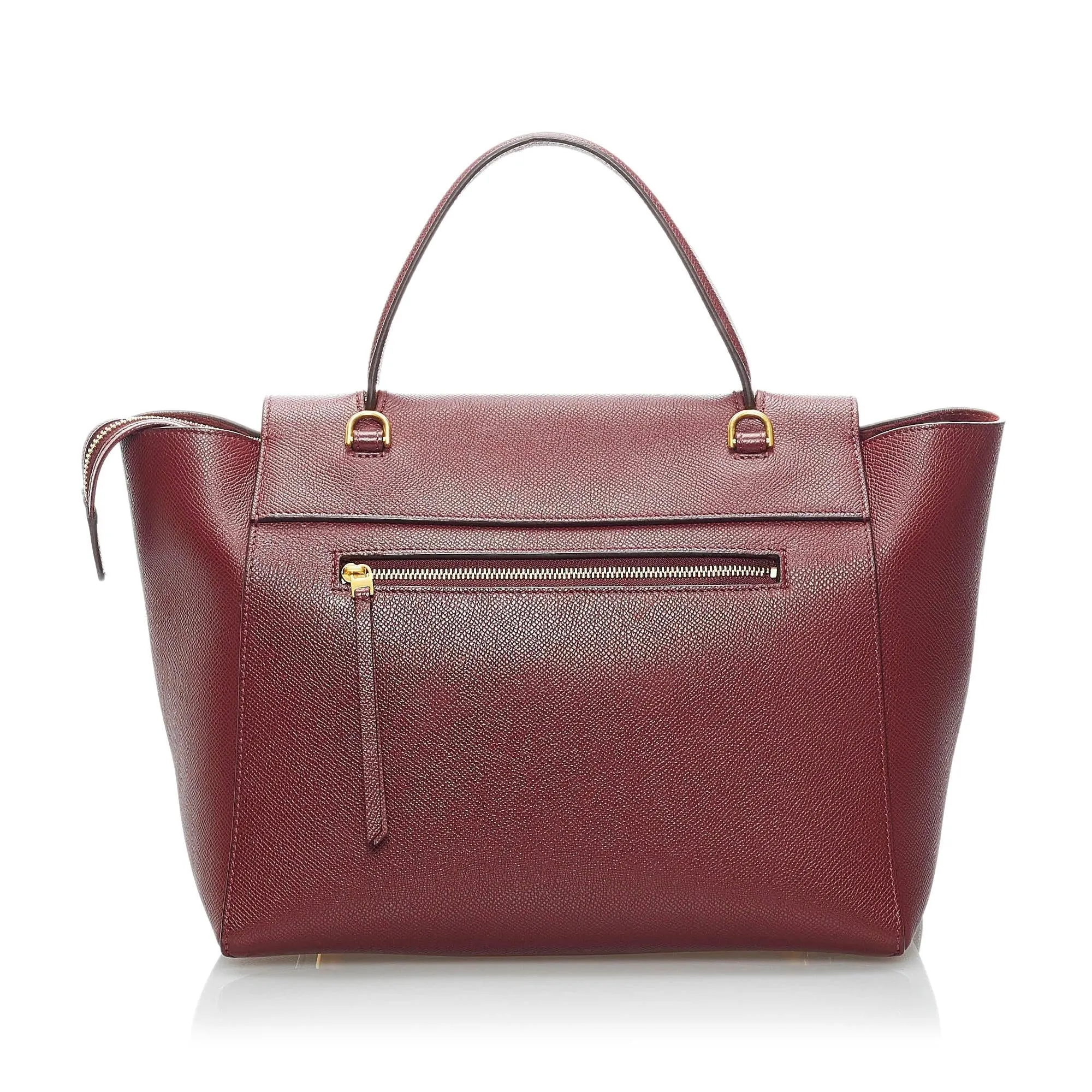 Celine Belt Leather Satchel (SHG-34094)