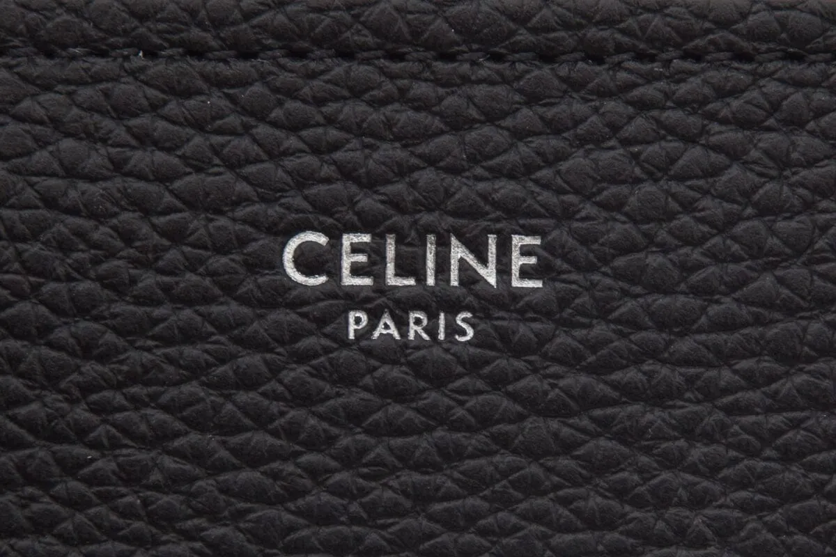 Celine Black Luggage In Calfskin Tote