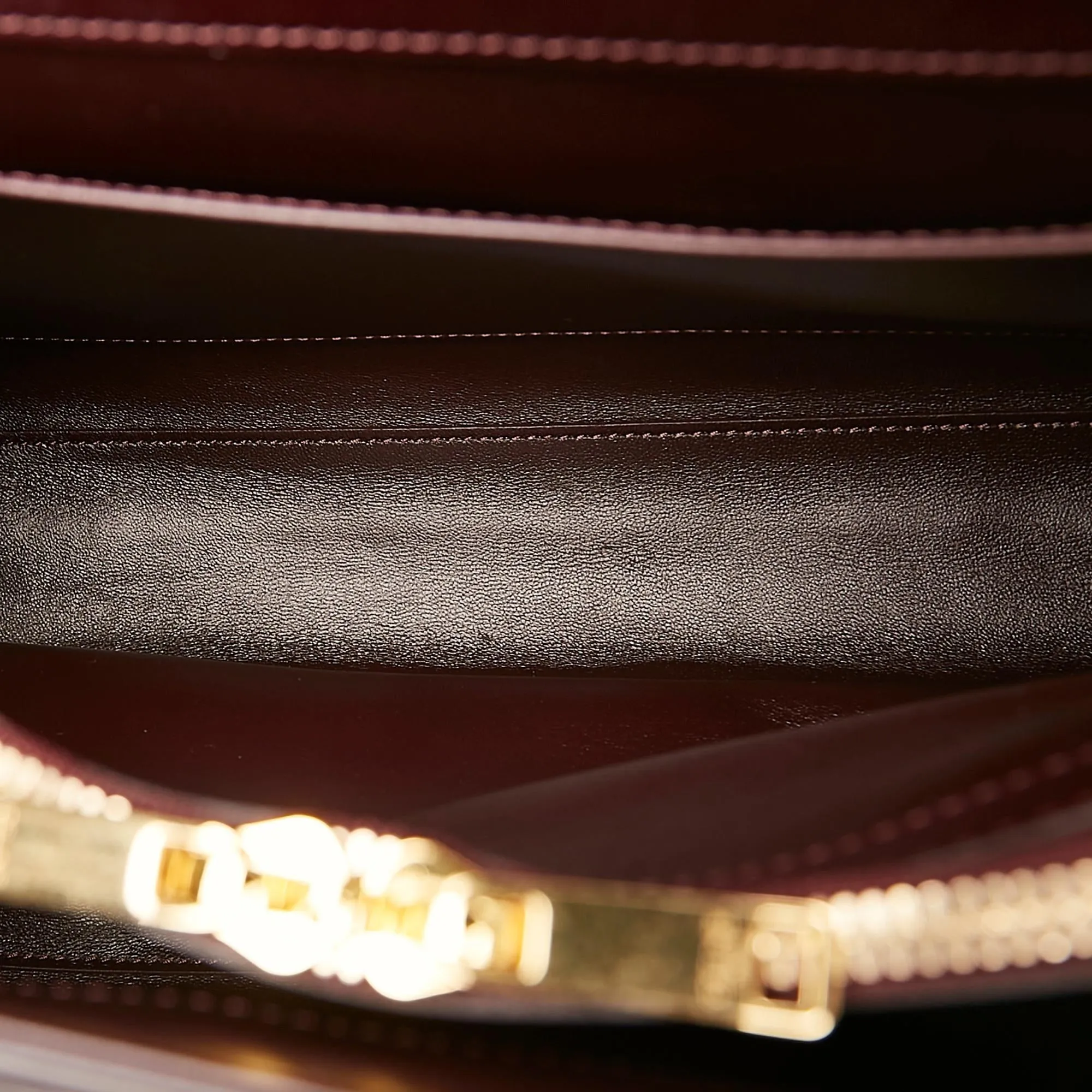 Celine Classique 16 Leather Satchel (SHG-35162)