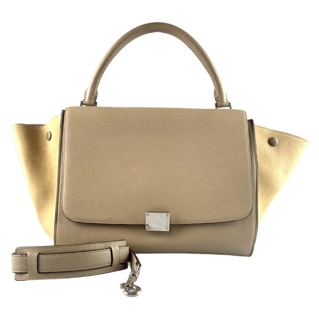 Celine Trapeze Bag Small Dune