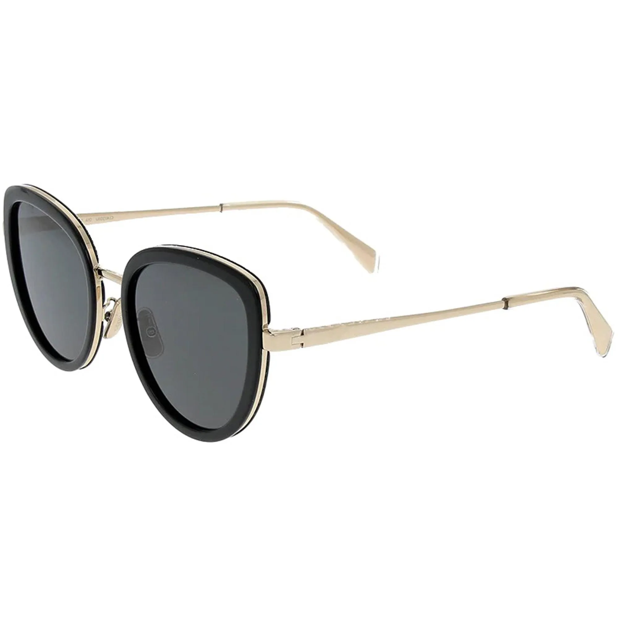 Celine Women's Sunglasses - Full Rim Black Acetate and Metal Frame | CL40203U 01A