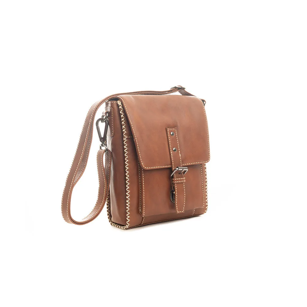 Cinnamon Trail Shoulder Leather Bag