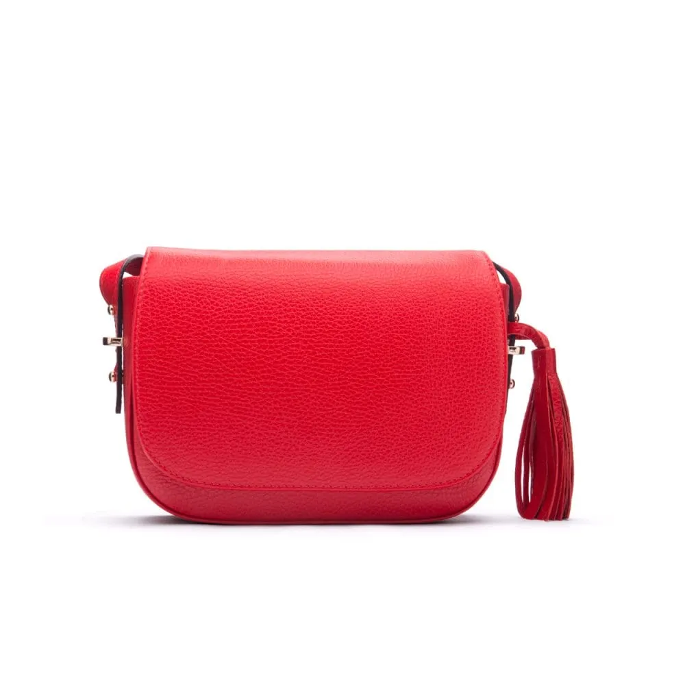 Clarice Tassel Bag - Red