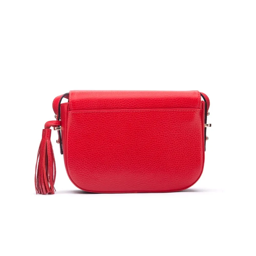 Clarice Tassel Bag - Red